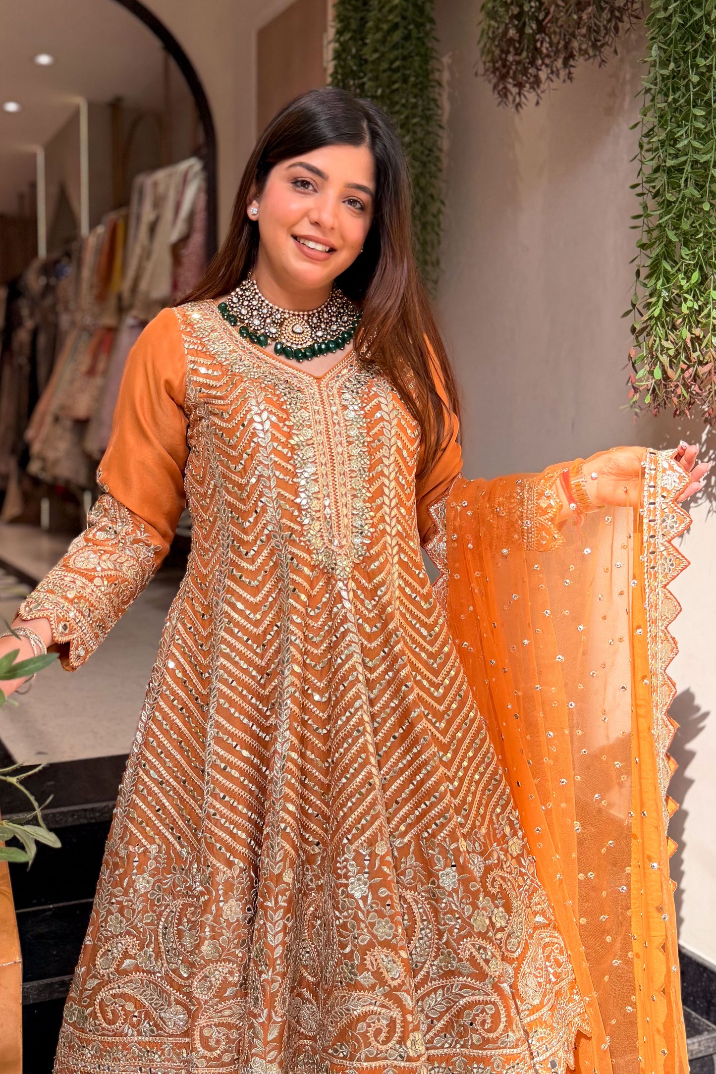 Ridhvika Hand Embroidered Lehenga