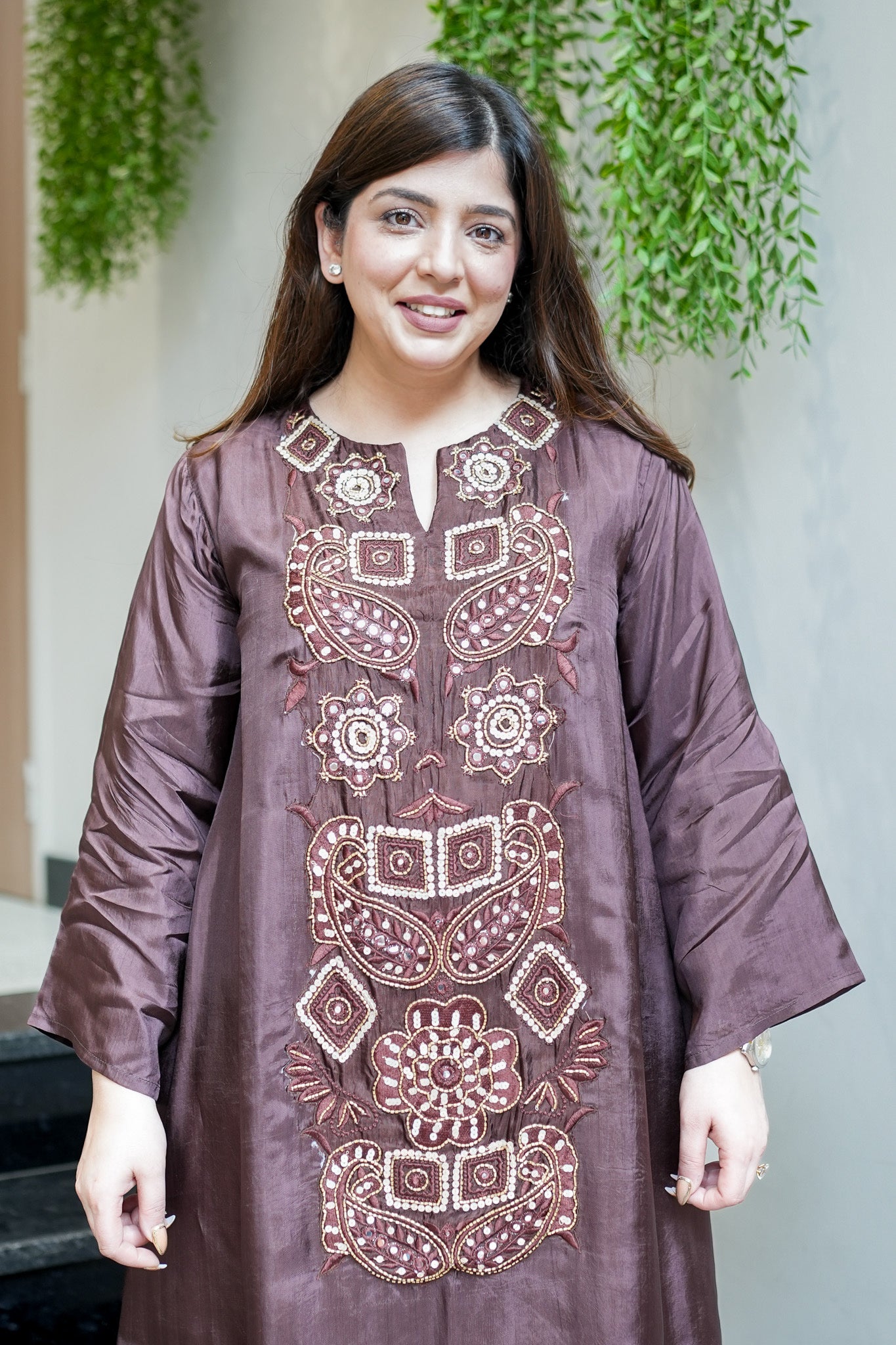 Swara Embroidered Co ord Set