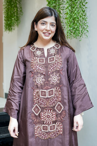 Swara Embroidered Co ord Set