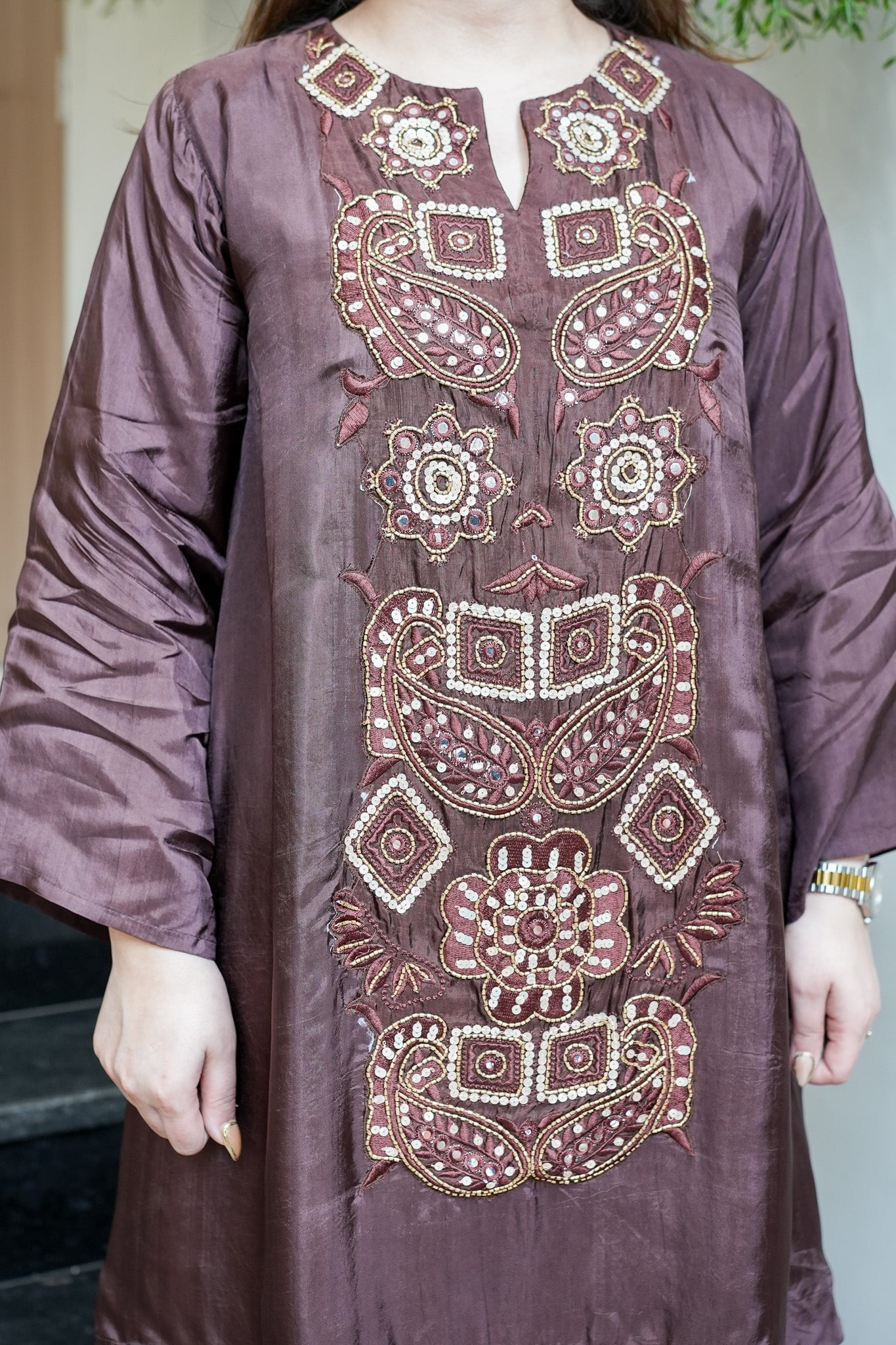 Swara Embroidered Co ord Set