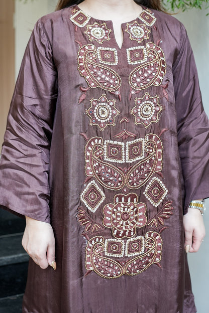 Swara Embroidered Co ord Set