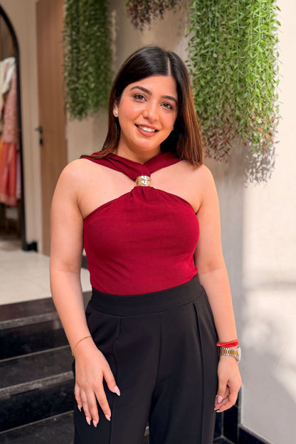 Romilly Loop Neck Top