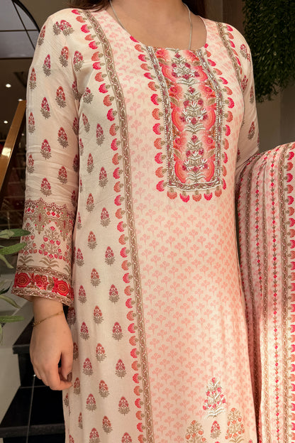 Himadri Embroidered Printed Suit Set