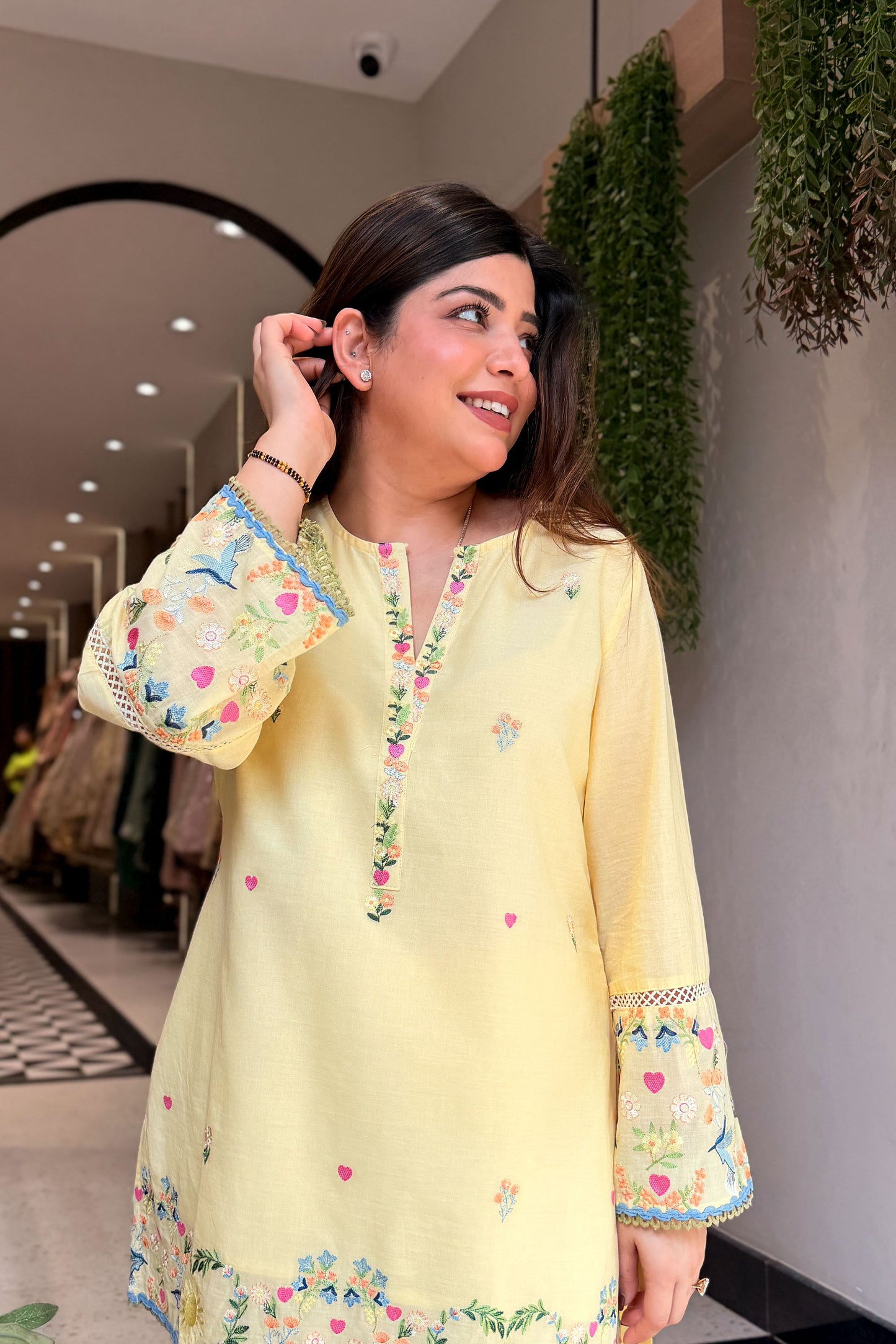 Sharvari Thread Work Co ord Set