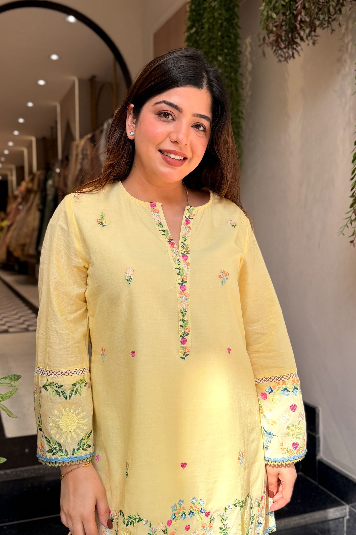 Sharvari Thread Work Co ord Set