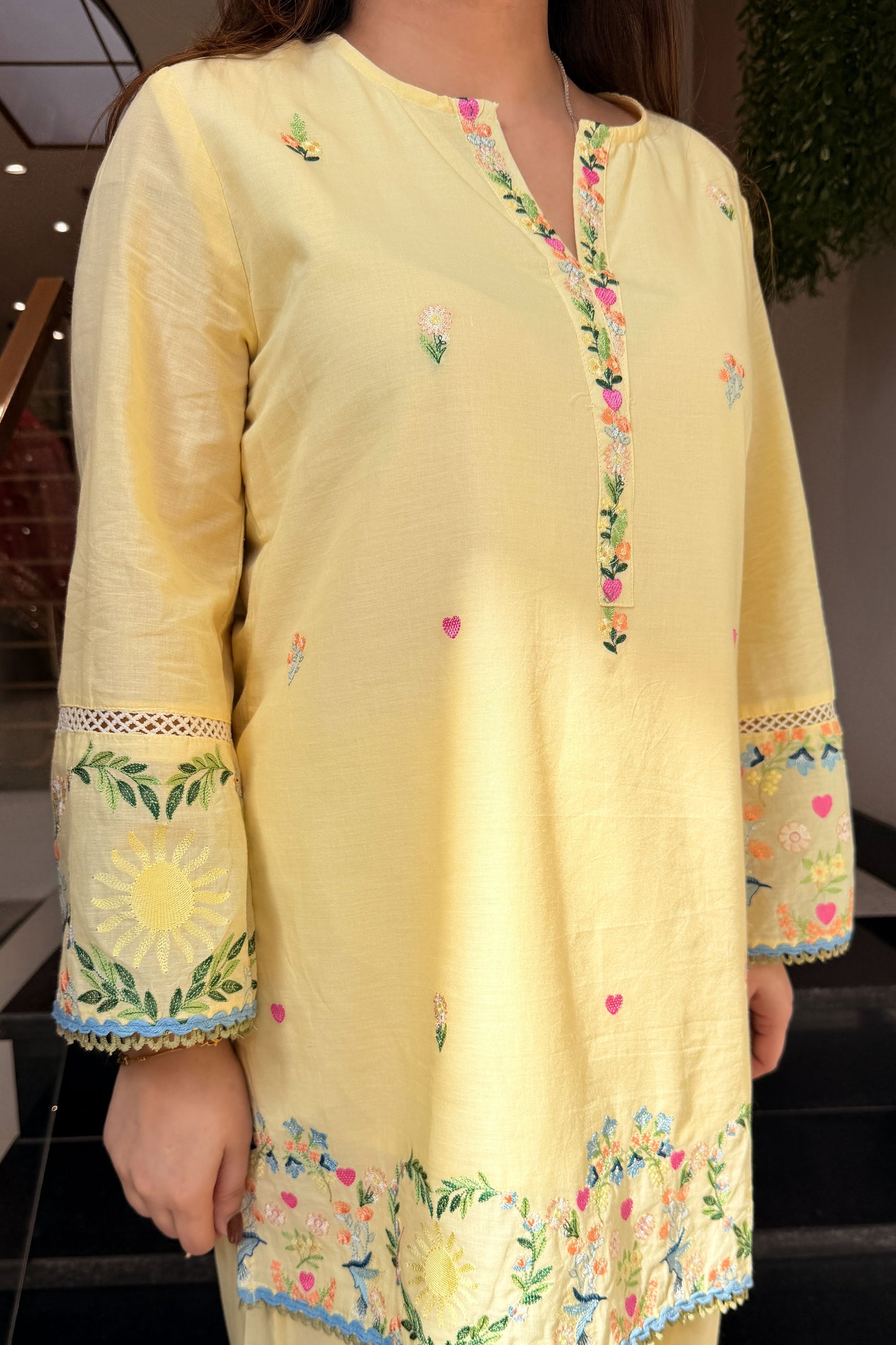 Sharvari Thread Work Co ord Set