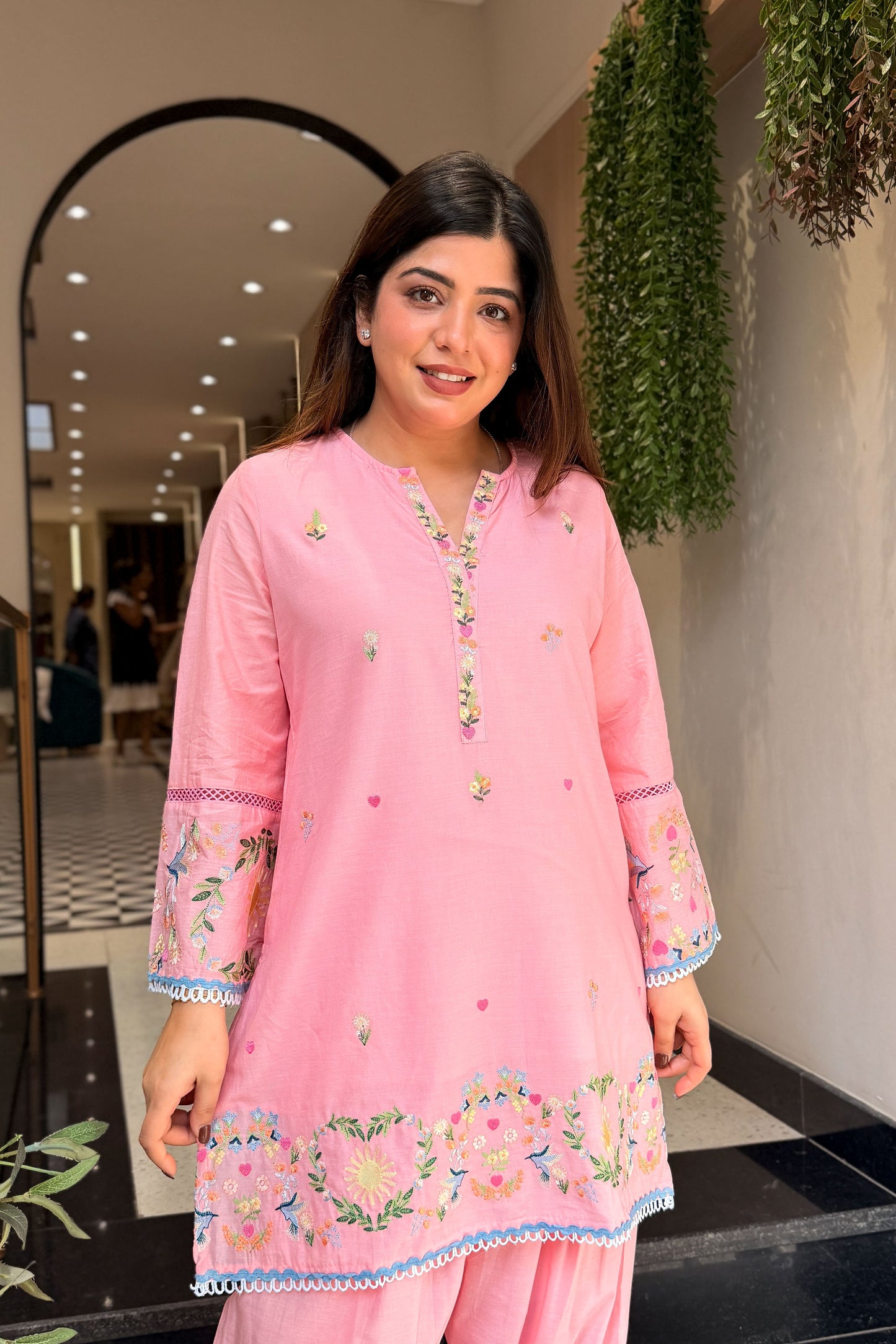 Sharvari Thread Work Co ord Set
