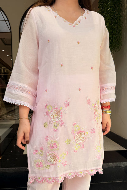 Kainaat Floral Embroidered Co ord Set
