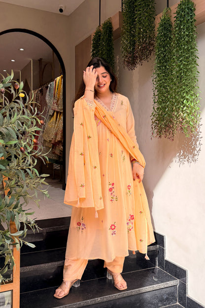 Aafreen Embroidered Suit Set