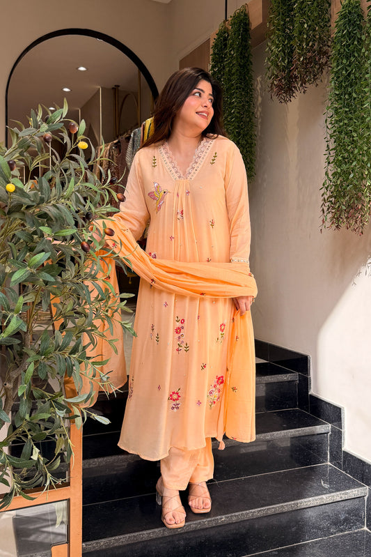 Aafreen Embroidered Suit Set