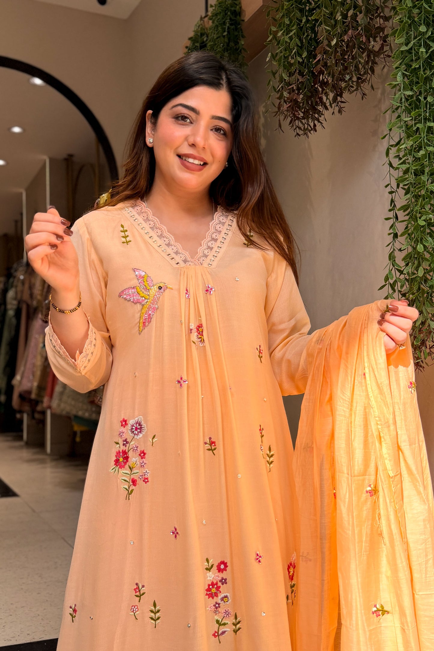 Aafreen Embroidered Suit Set