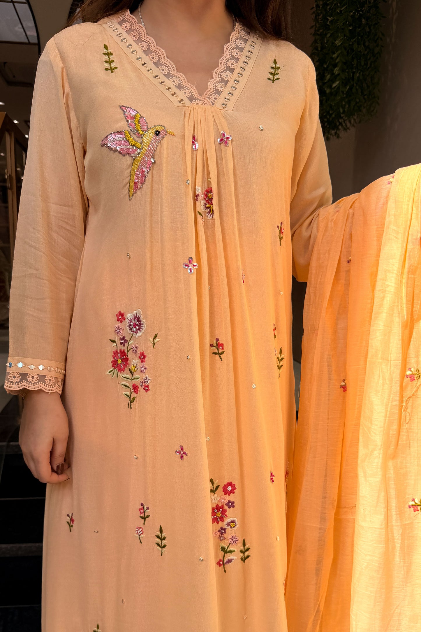 Aafreen Embroidered Suit Set