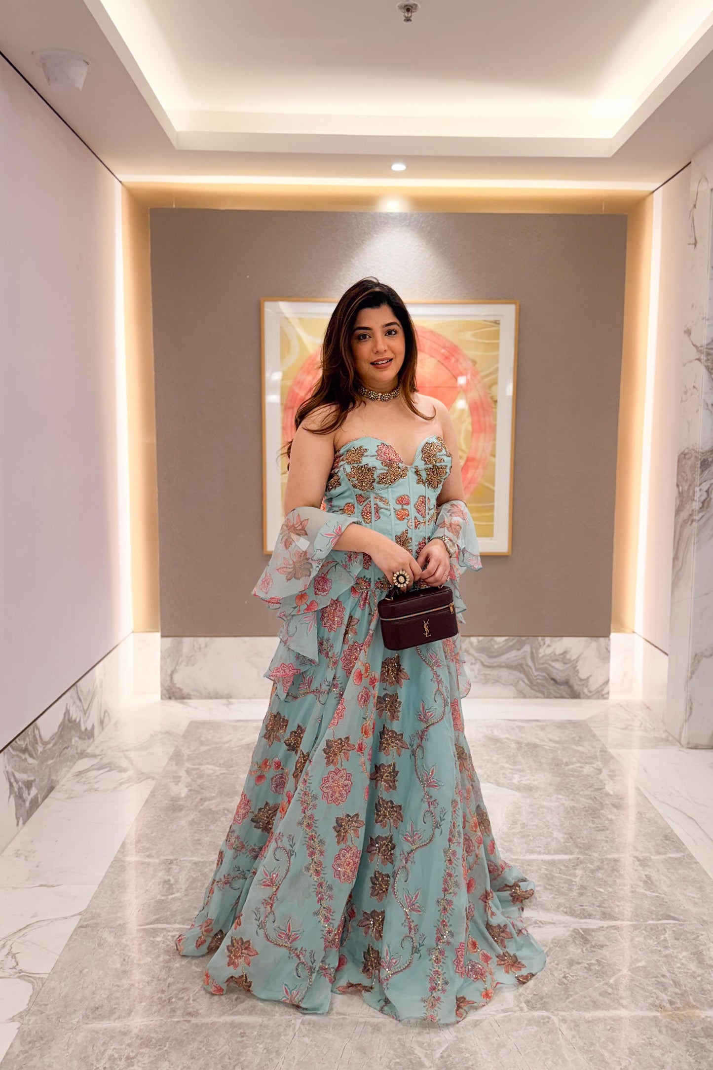 Alaya Floral Embroidered Lehenga