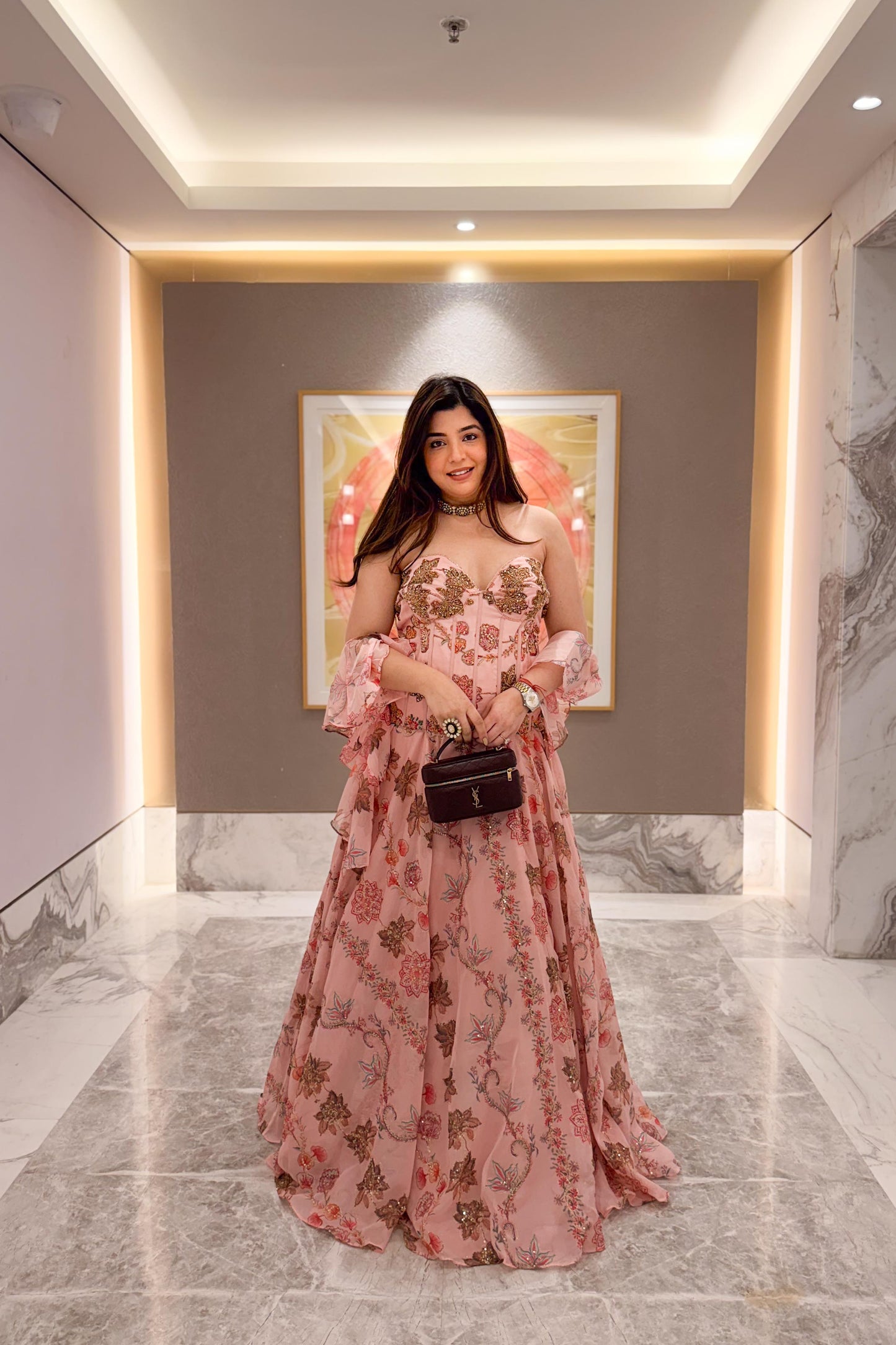 Alaya Floral Embroidered Lehenga