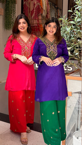 Unnati Embroidered Co ord Set