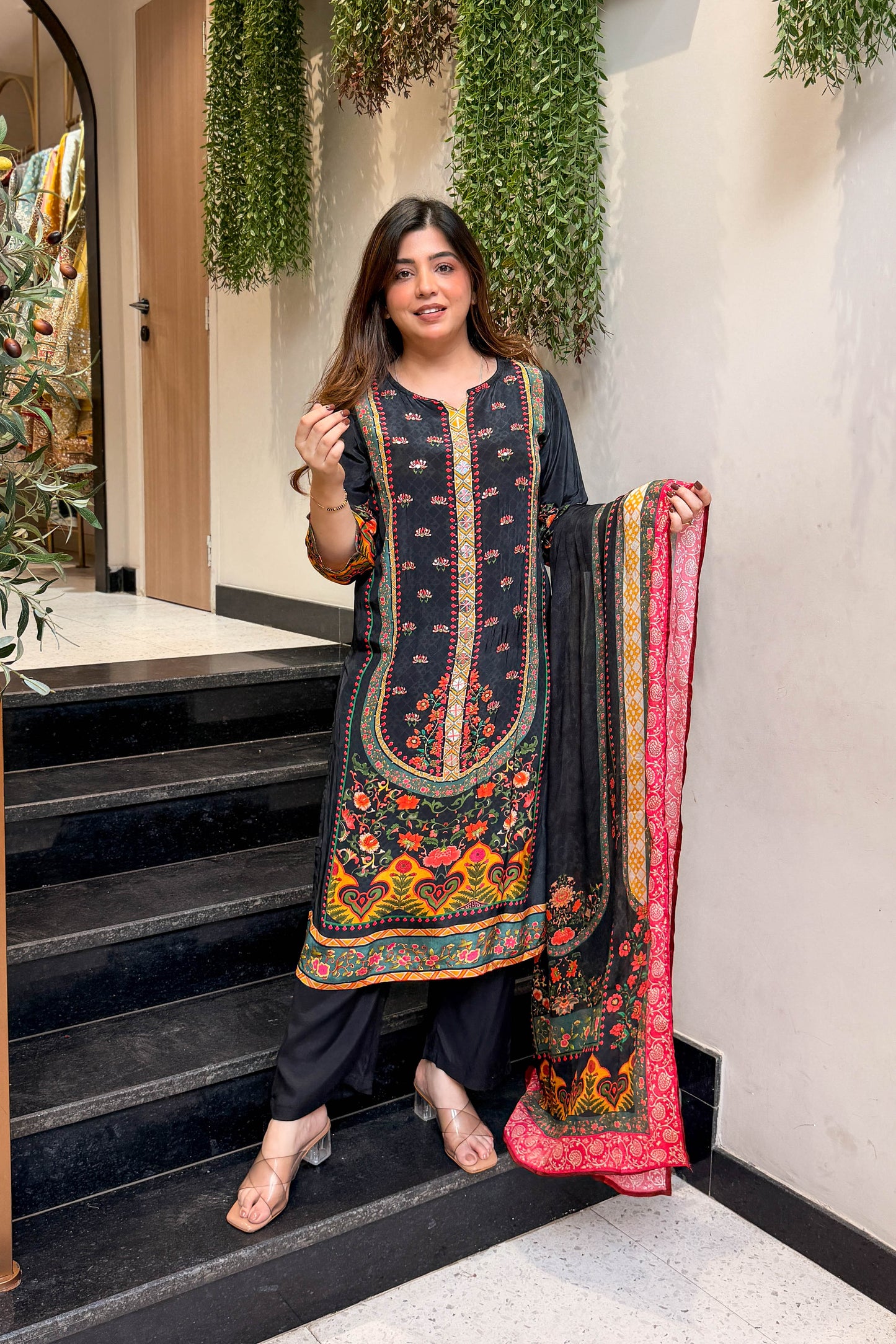 Miravi Floral Printed Suit Set