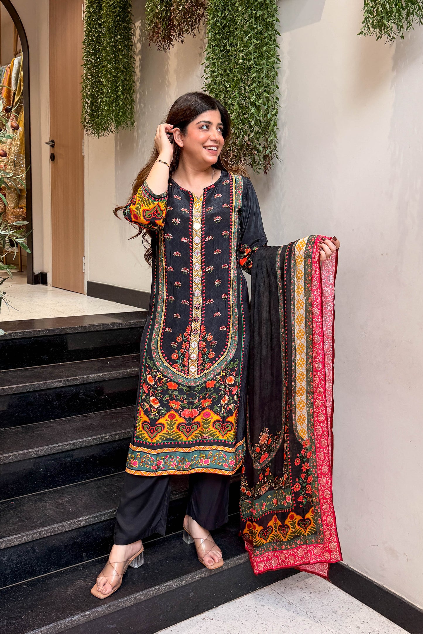 Miravi Floral Printed Suit Set