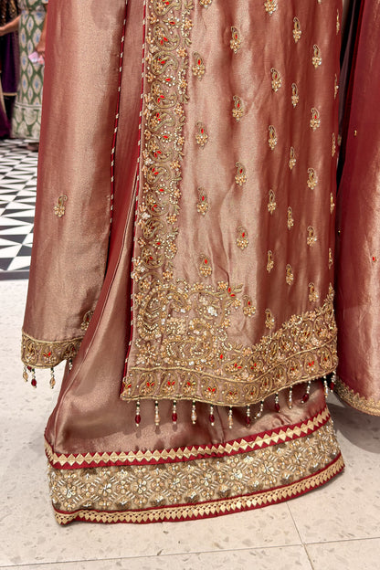 Devki Hand Embroidered Suit Set