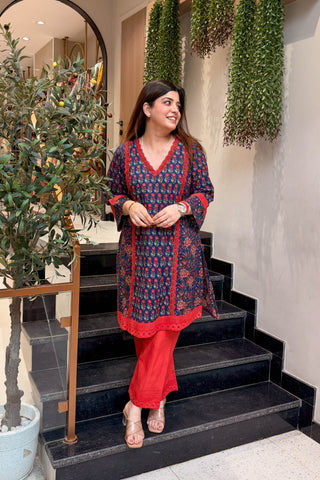 Riyana Floral Printed Co ord Set