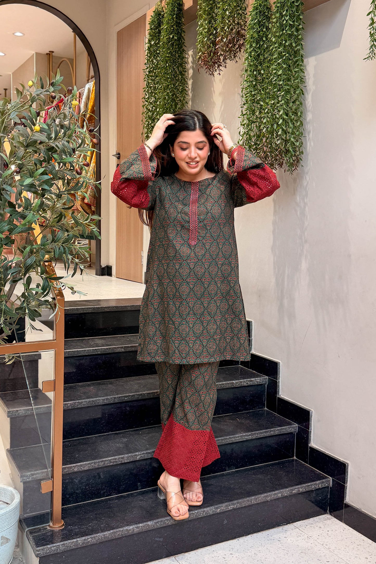 Varnika Floral Printed Co ord Set