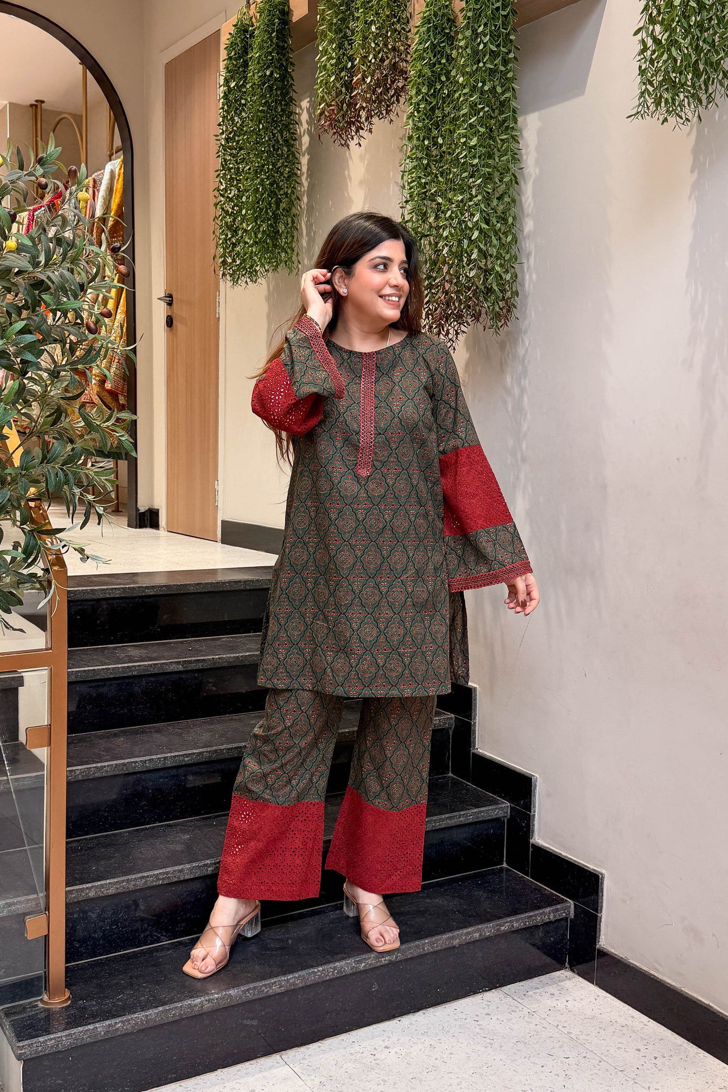 Varnika Floral Printed Co ord Set
