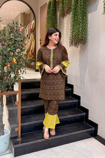 Varnika Floral Printed Co ord Set