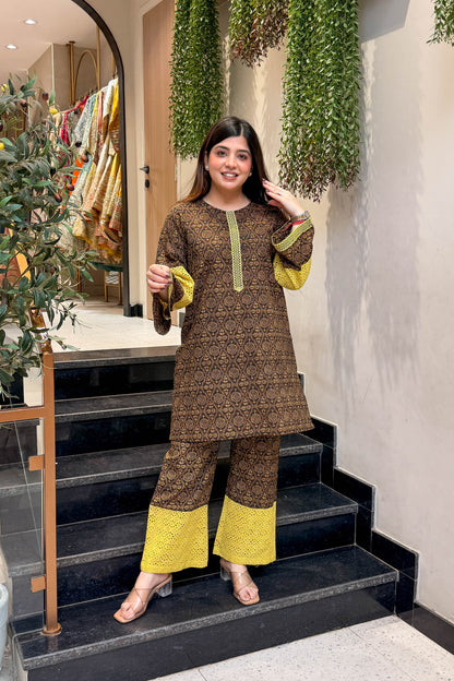 Varnika Floral Printed Co ord Set