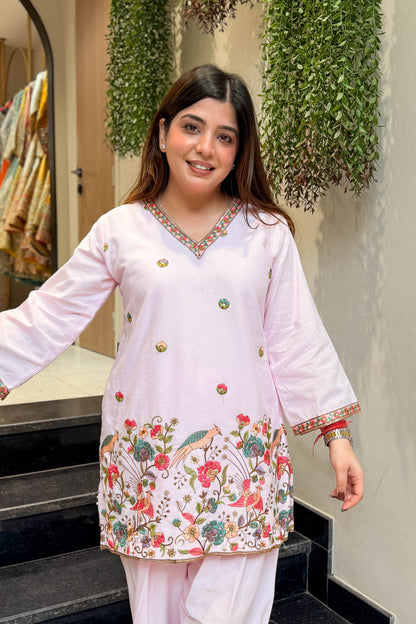 Nayan Thread Embroidered Co ord Set