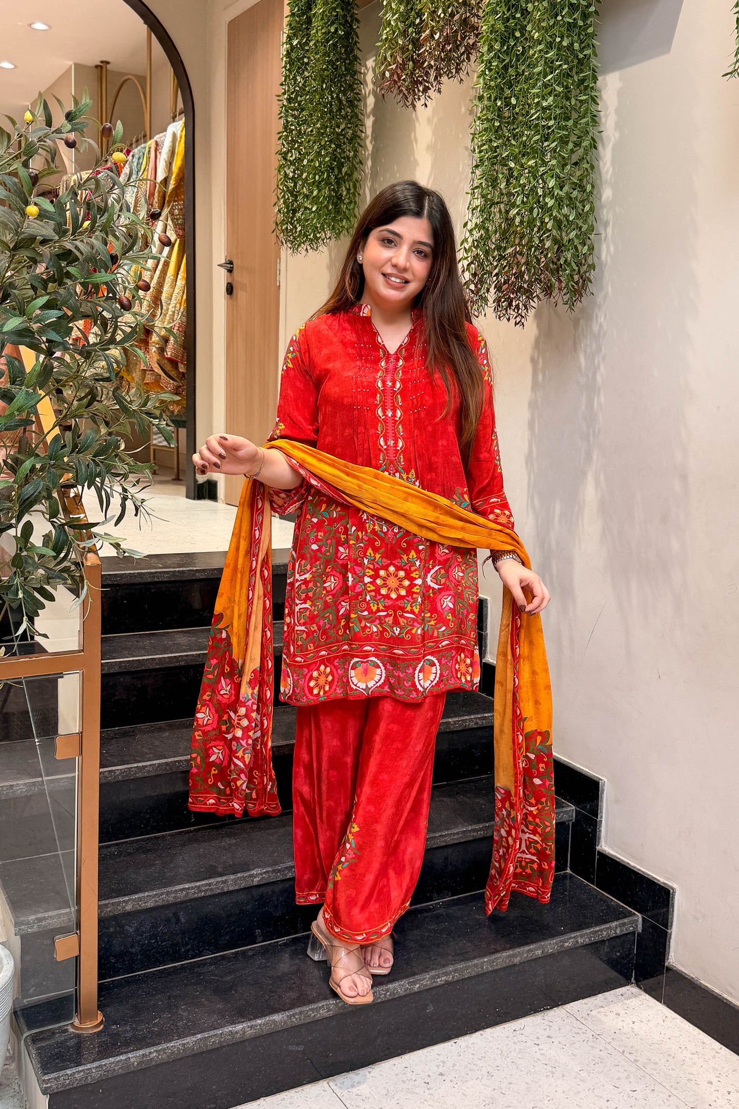 Keeram Floral Printed Suit Set