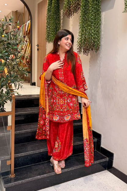 Keeram Floral Printed Suit Set