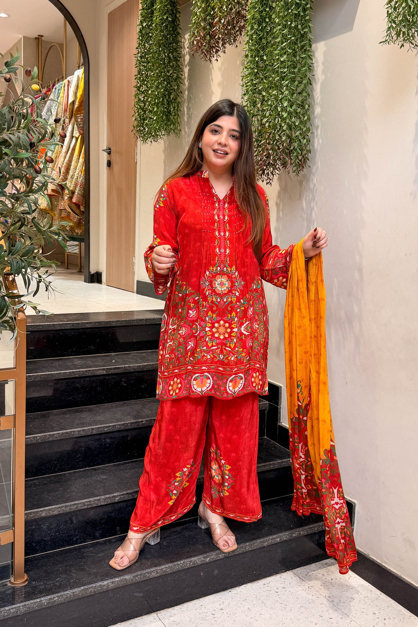 Keeram Floral Printed Suit Set