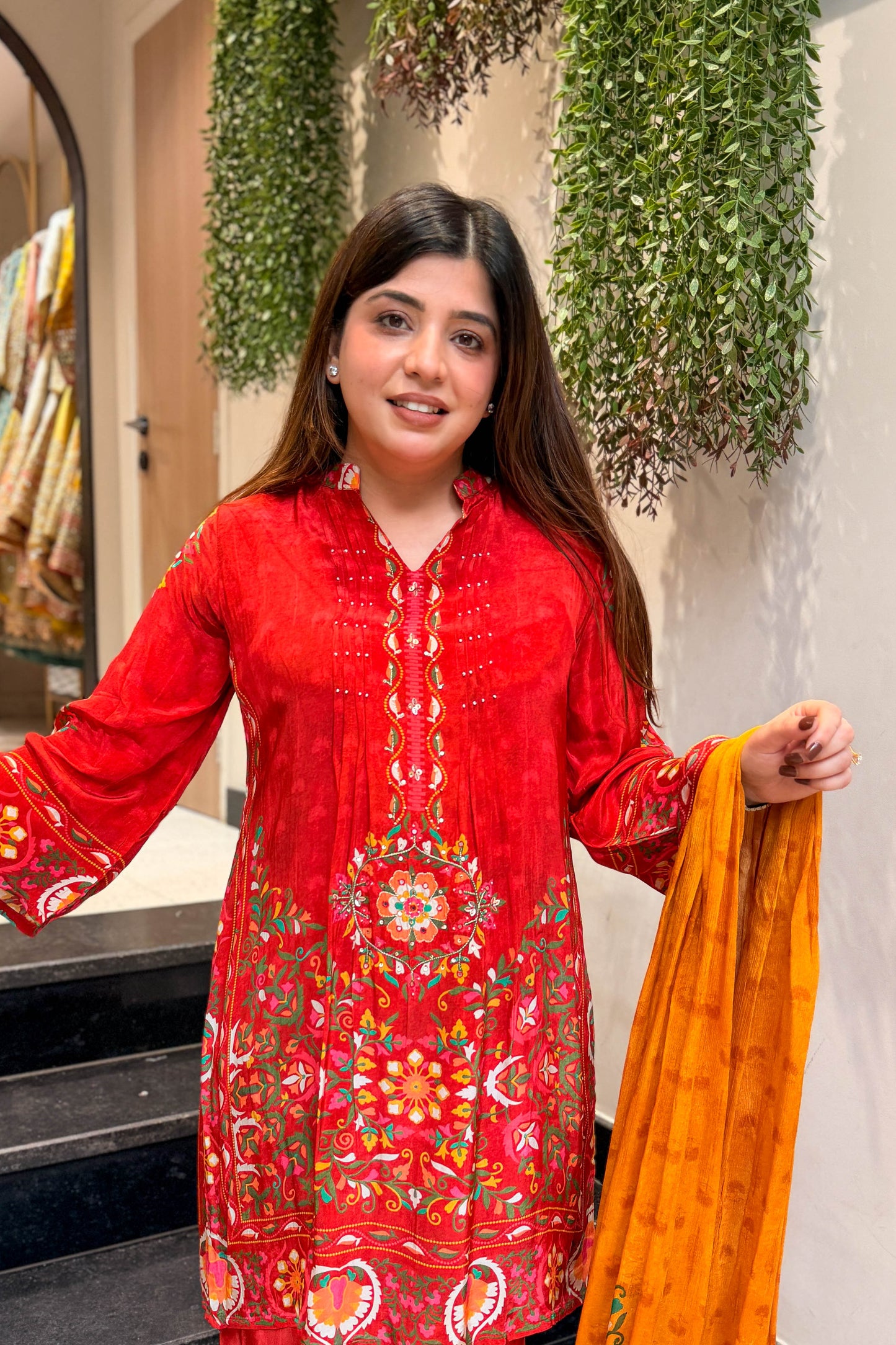 Keeram Floral Printed Suit Set