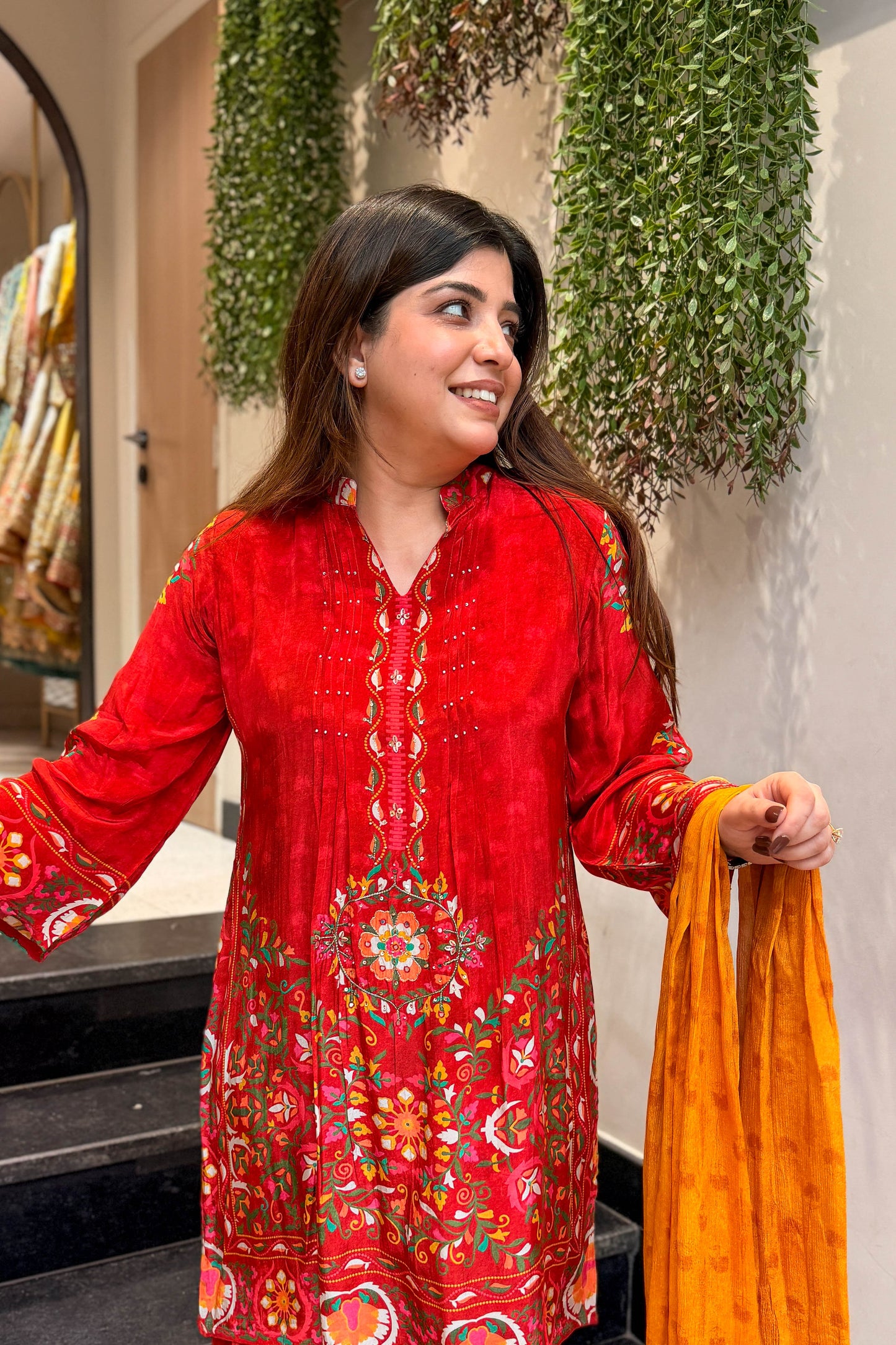 Keeram Floral Printed Suit Set
