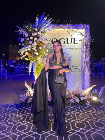 Divya Hand Embroidered Drape Saree