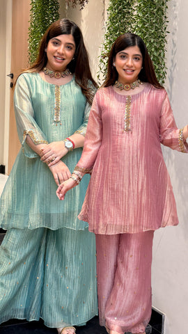 Nivi Embroidered Co ord Set