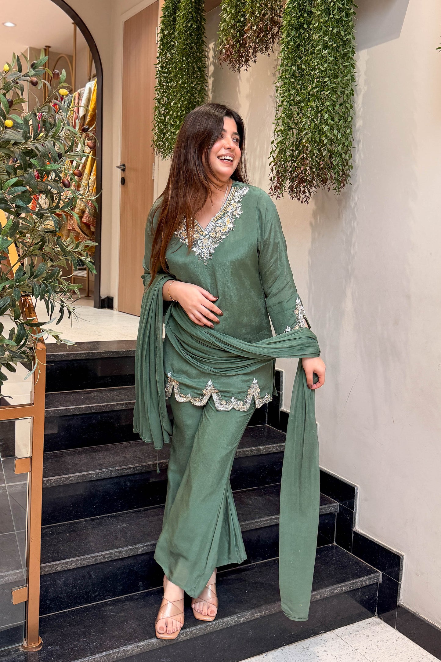 Snigdha Embroidered Suit Set