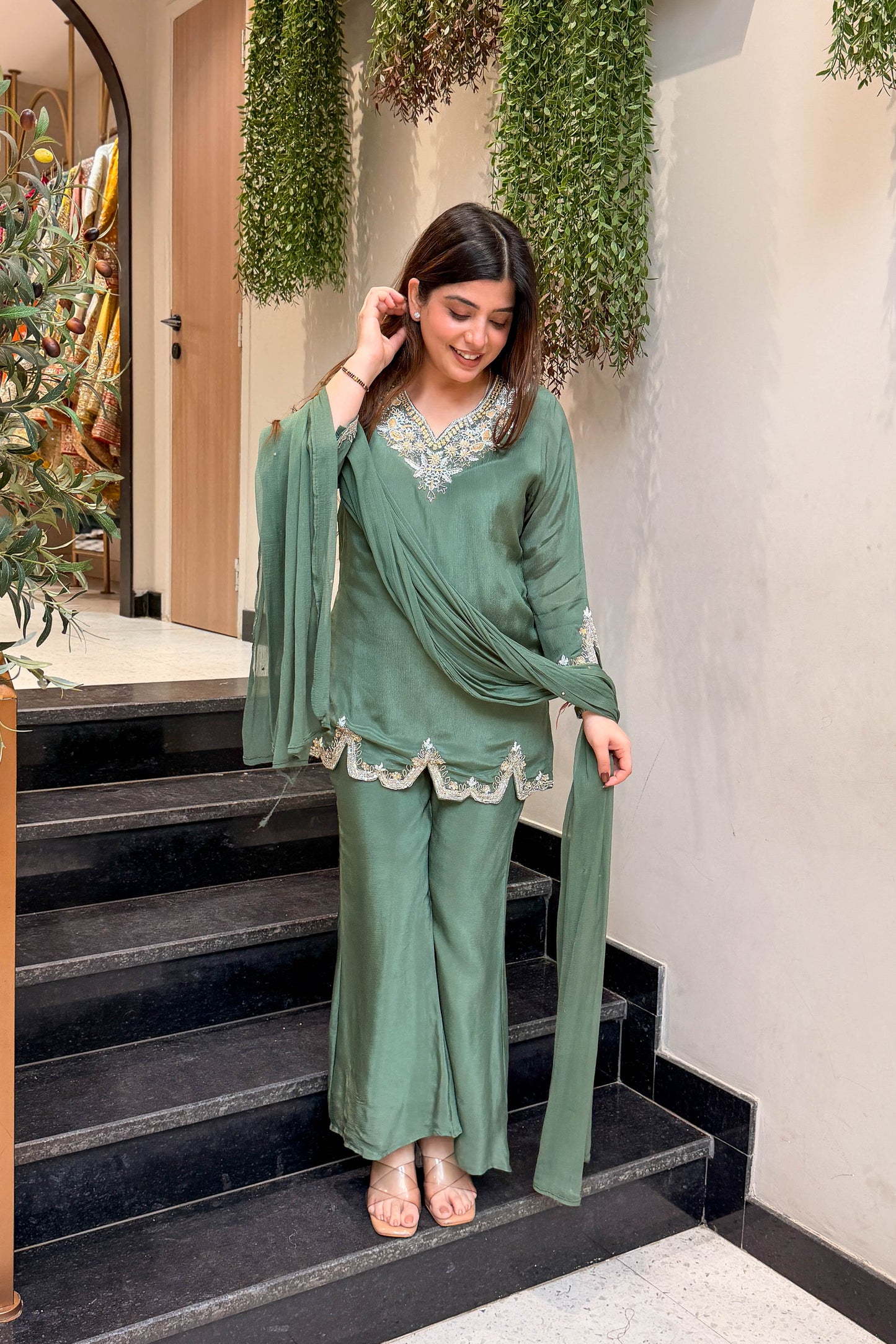Snigdha Embroidered Suit Set