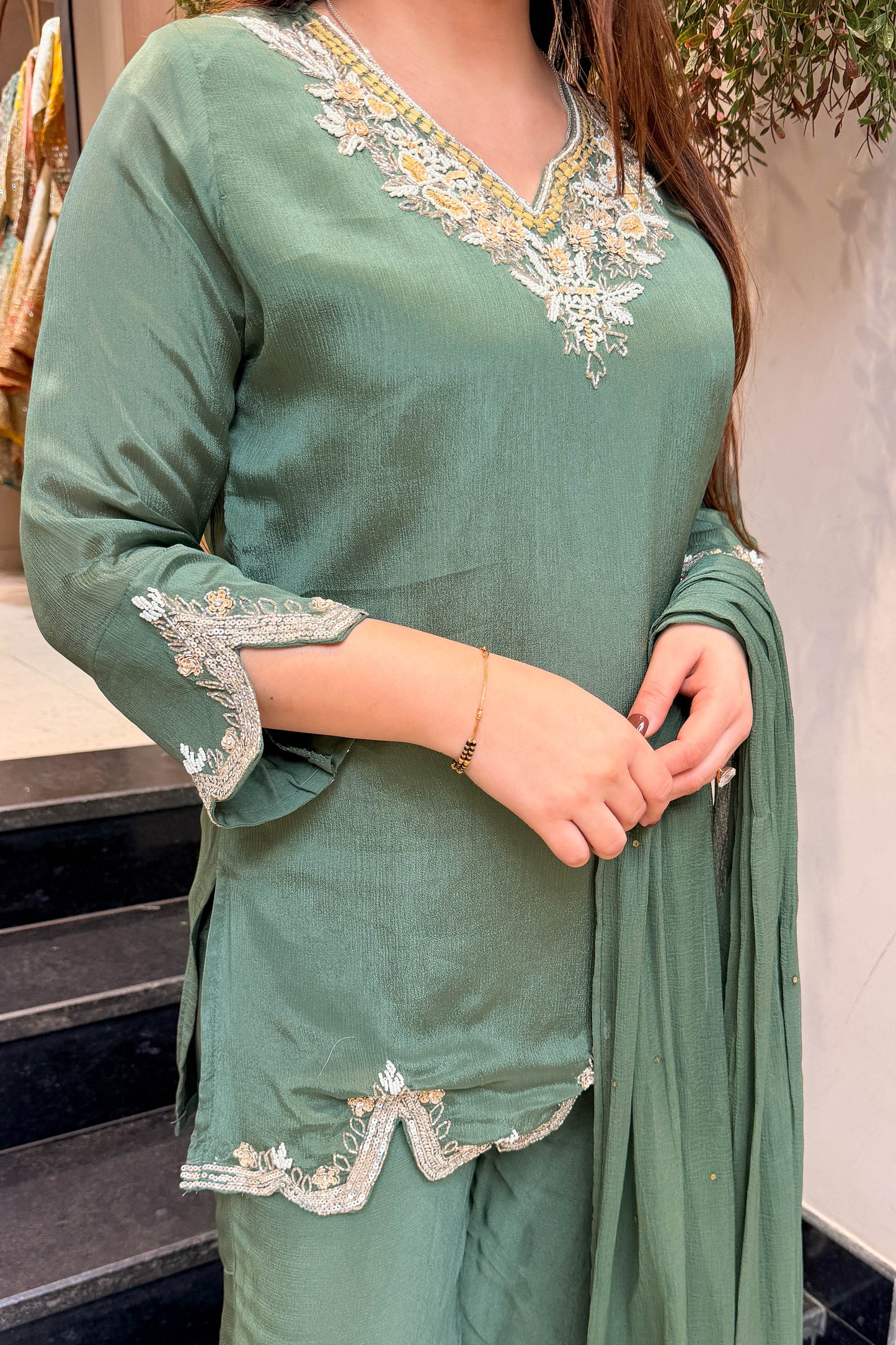 Snigdha Embroidered Suit Set