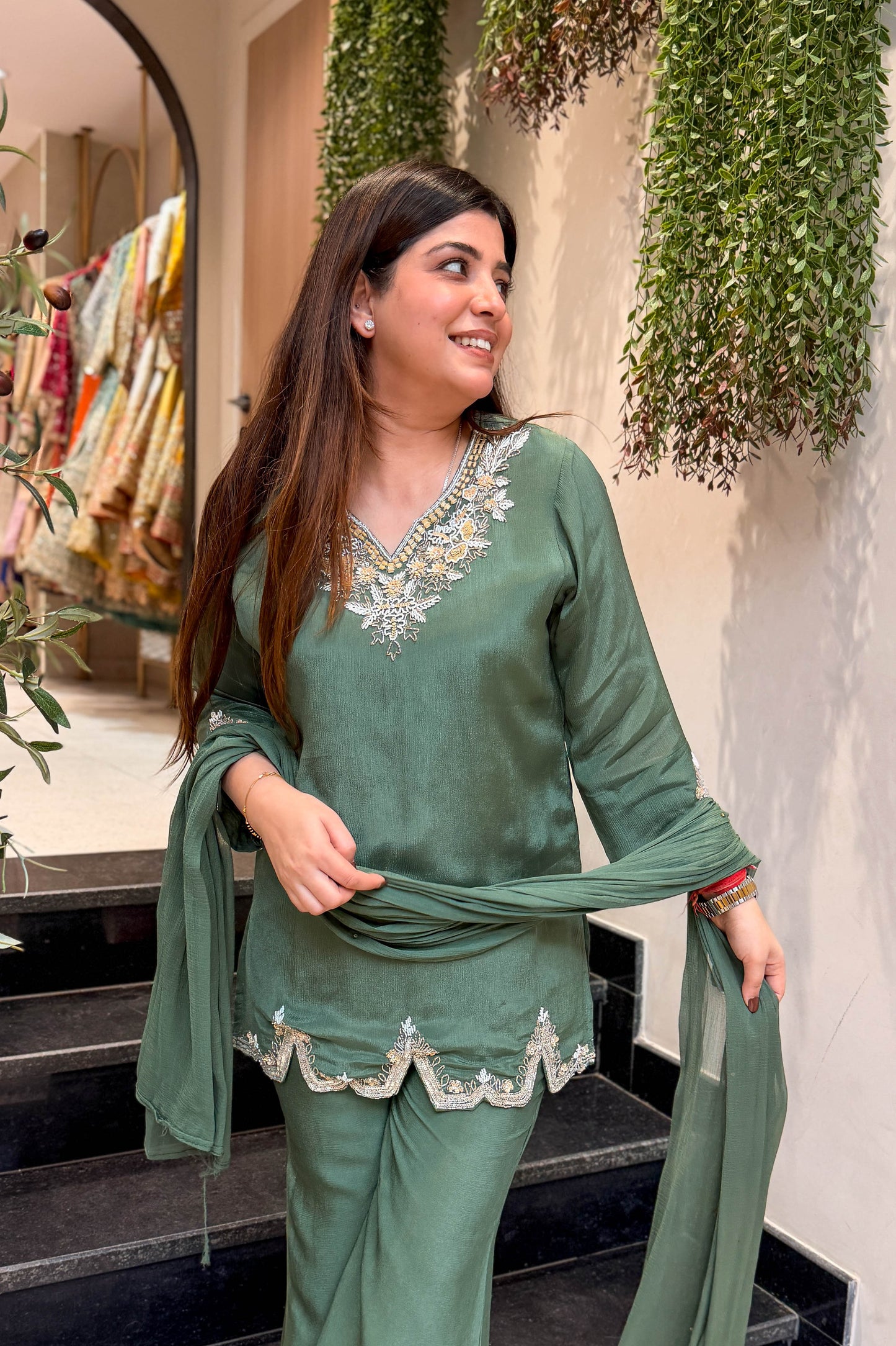 Snigdha Embroidered Suit Set