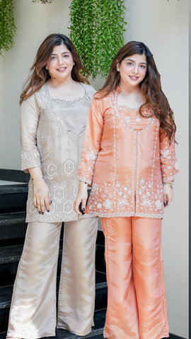 Fareeha Embroidered Co ord Set