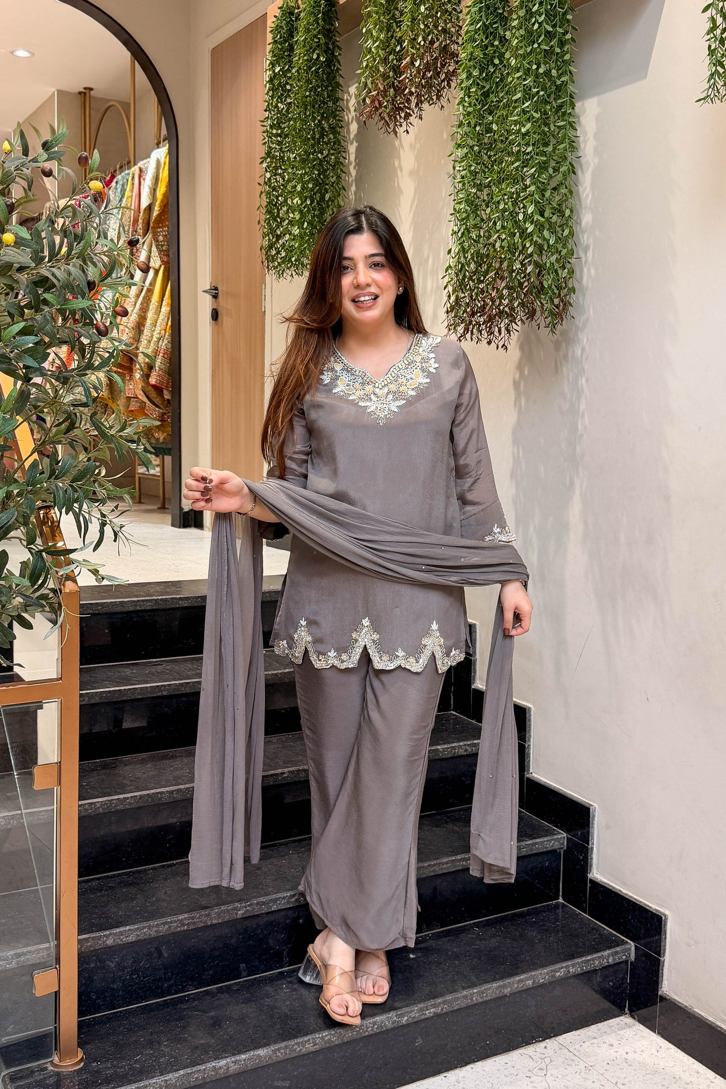 Snigdha Embroidered Suit Set