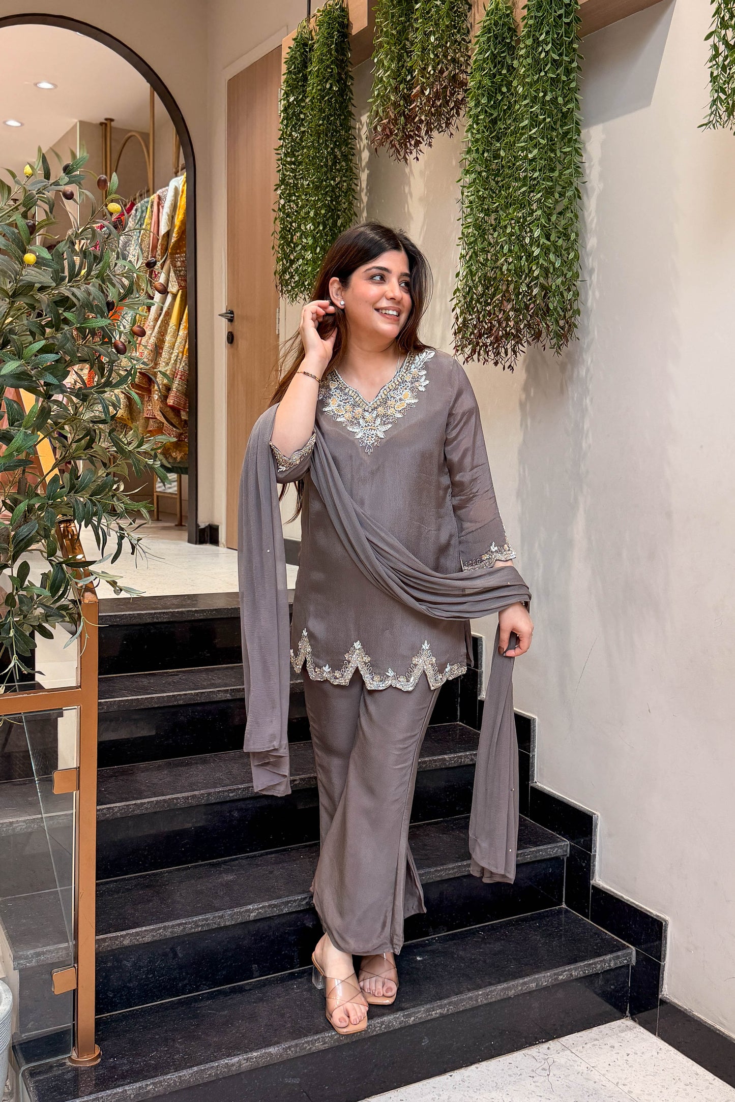 Snigdha Embroidered Suit Set