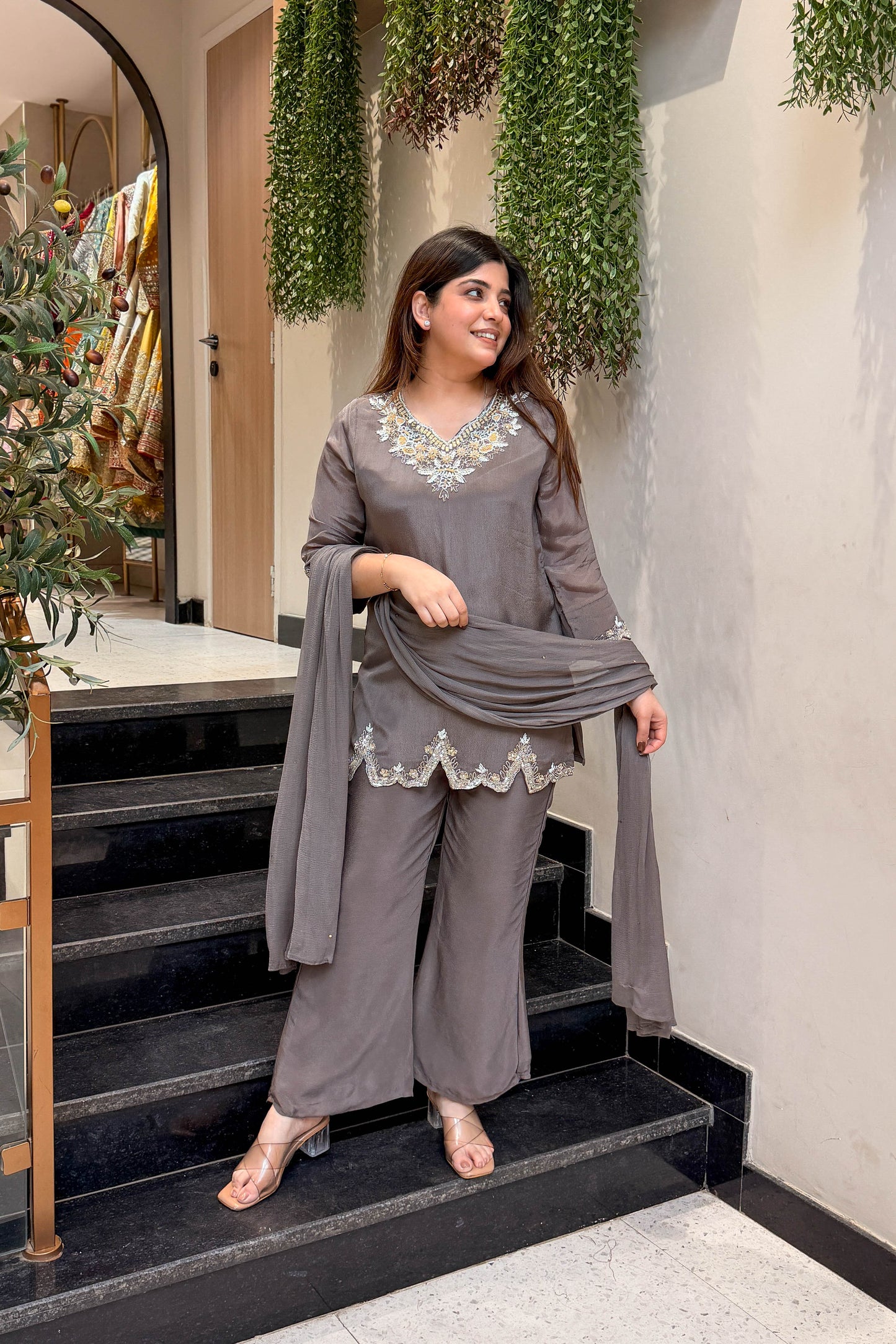Snigdha Embroidered Suit Set