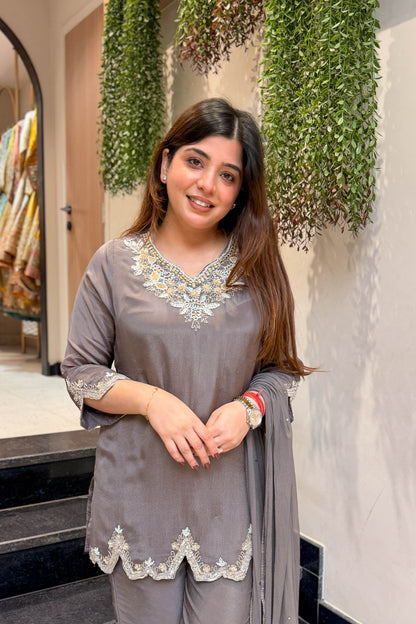 Snigdha Embroidered Suit Set