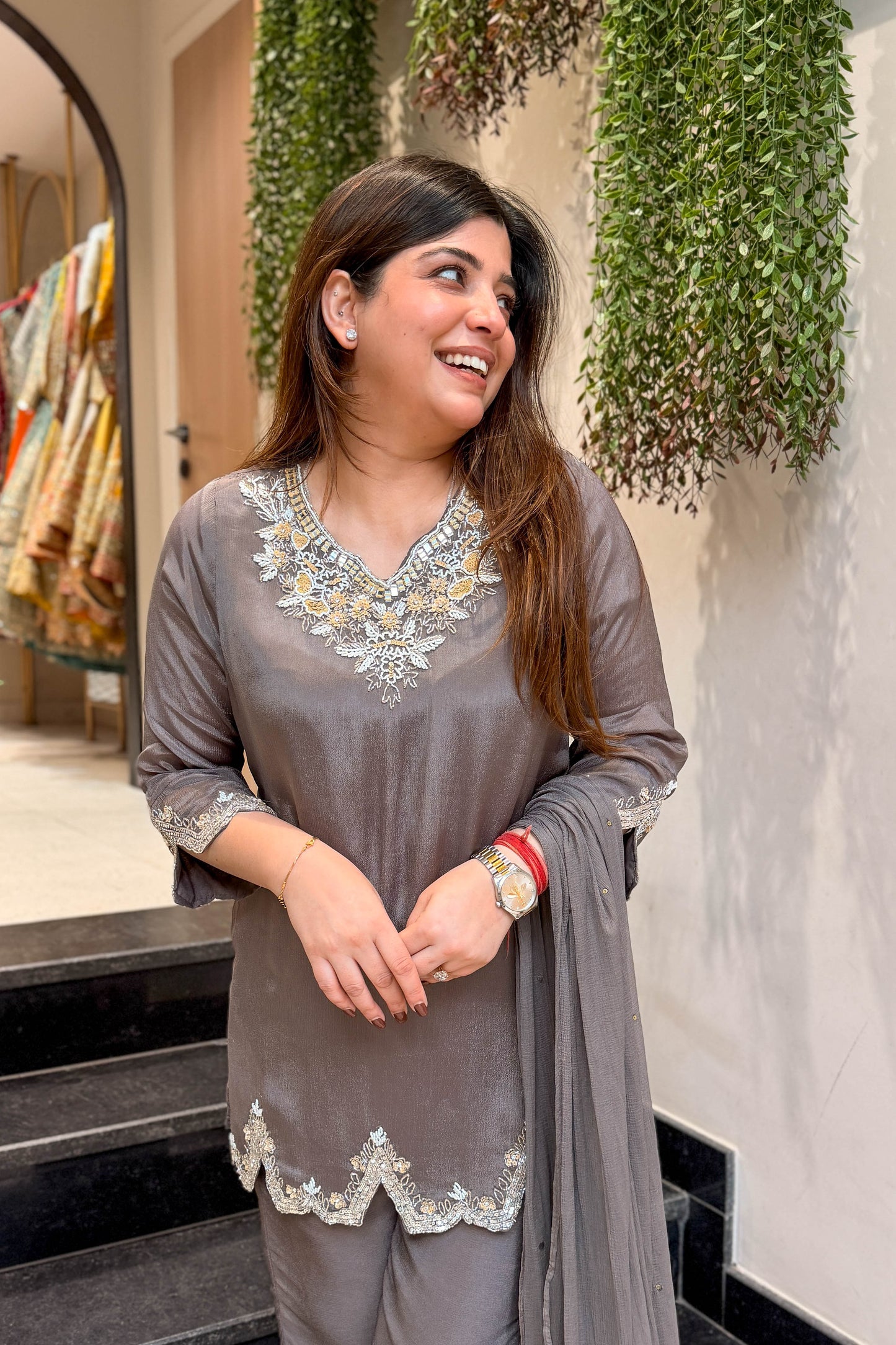 Snigdha Embroidered Suit Set
