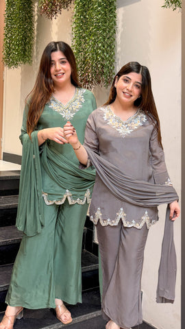 Snigdha Embroidered Suit Set