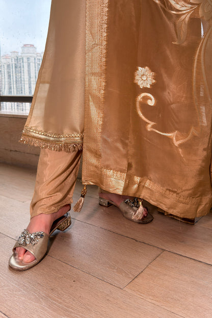 Rifat Silk Embroidered Suit Set