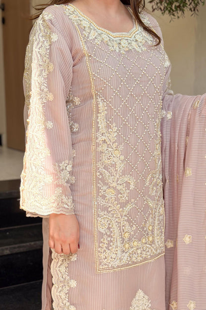 Zaakira Embroidered Pakistani Suit Set