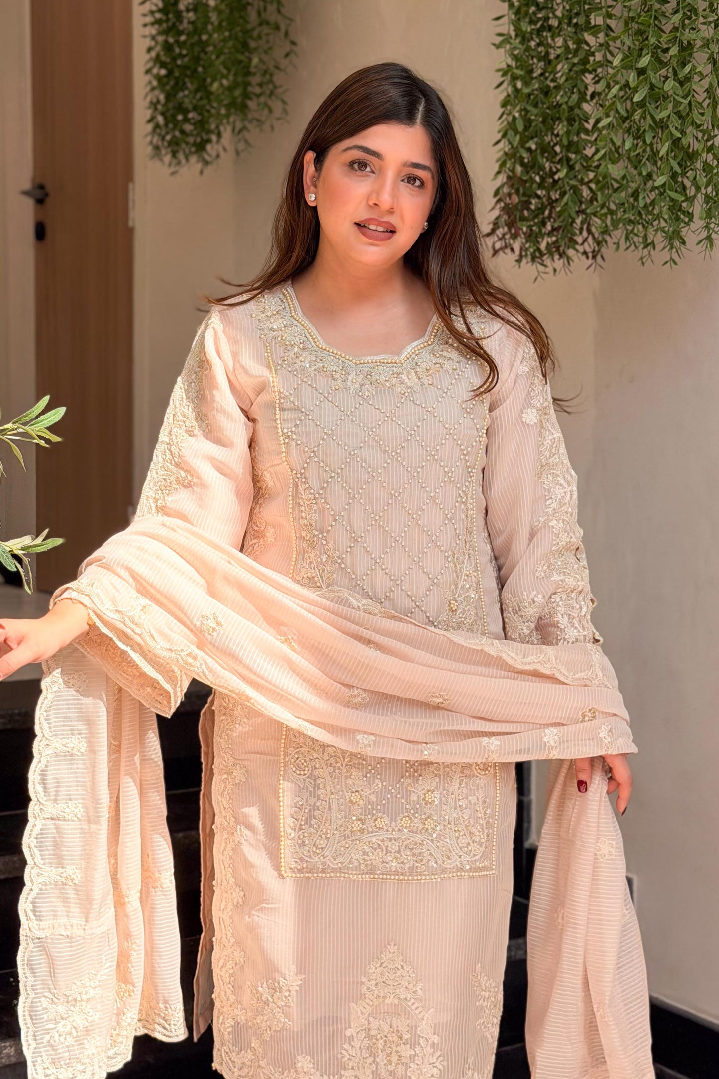 Zaakira Embroidered Pakistani Suit Set