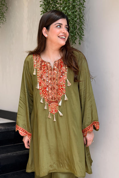 Nalini Embroidered Co ord Set